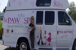 le paw spa and mobile grooming for cats and dogs, pet friendly boarding and grooming in ft lauderdale florida